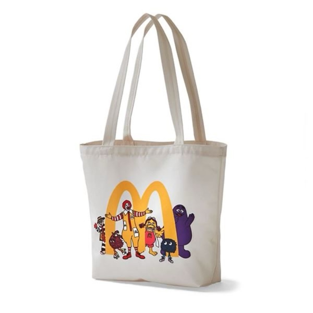 McDonald's McDonaldland Tote Ronald Grimace Birdie Hamburglar Fry Guys NEW
